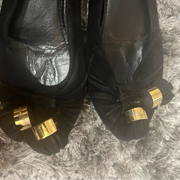 LOUIS VUITTON Bow & Tie Ballet Flats - Picture 6 of 12